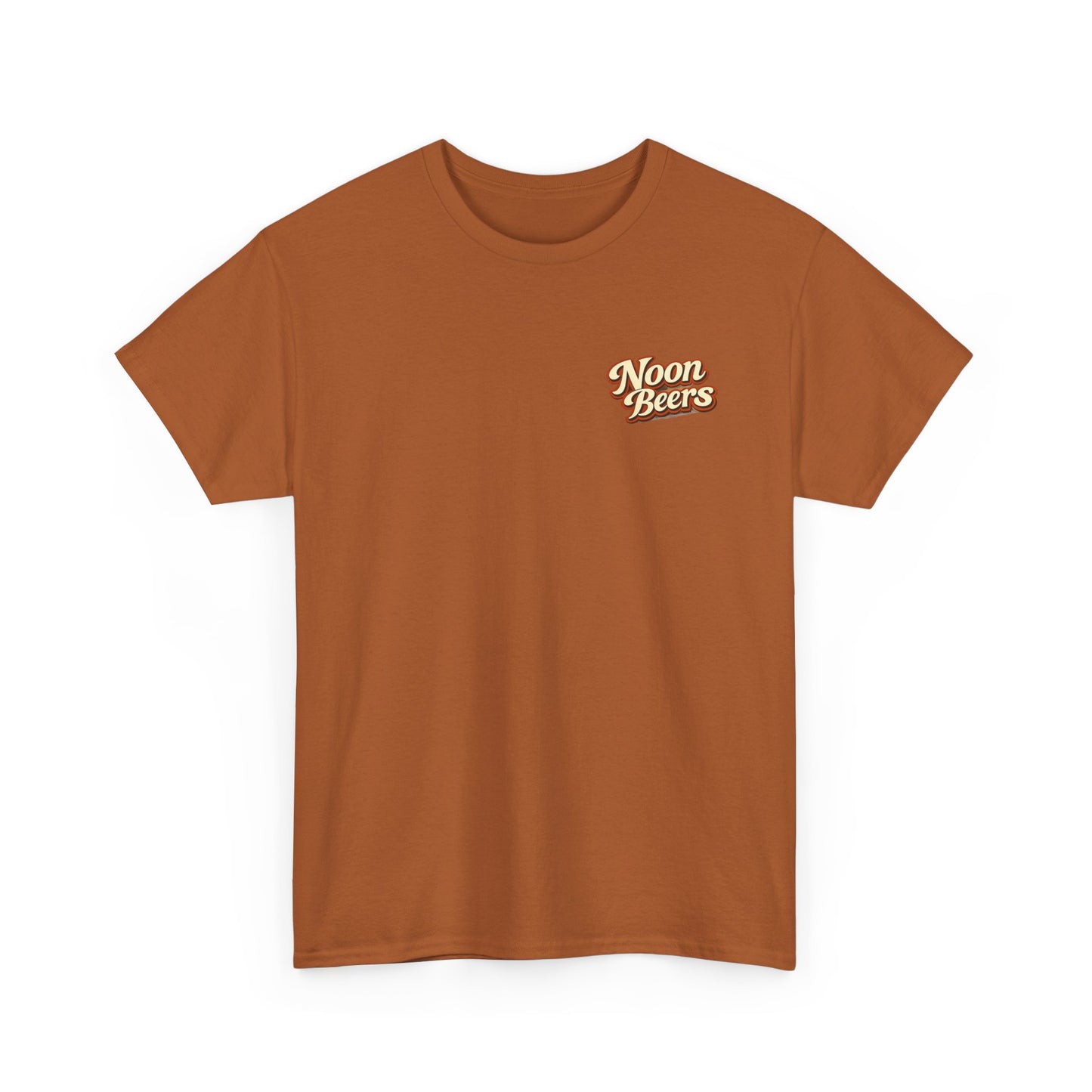 Noon Beers Retro Bar Scene T-Shirt